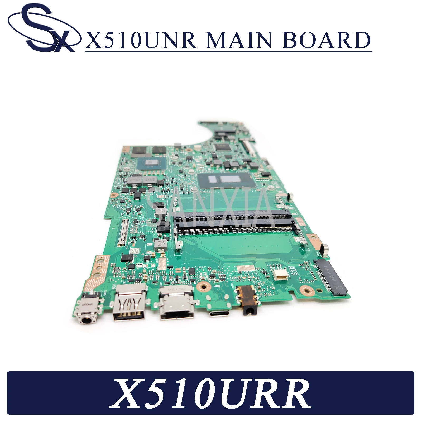 KEFU X510UNR Laptop motherboard for ASUS X510URR X510URO X510UQ X510U S5100UR S5100U original mainboard I7-8550U GT930MX/MX150