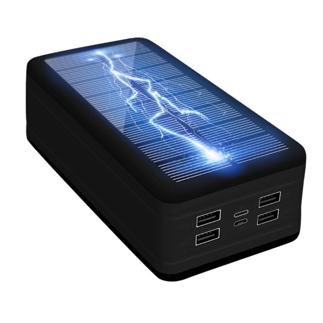 best portable power bank 99000mAh Wireless Charger Solar Power Bank Portable with Camping Light Emergency SOS Fast Charging External Battery wireless charging power bank Power Bank