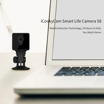 

Sports IR Night Vision Motion Detection Cam HD 720P WiFi Mini Camera Sensor for Laptop Desktop Computer Accessory