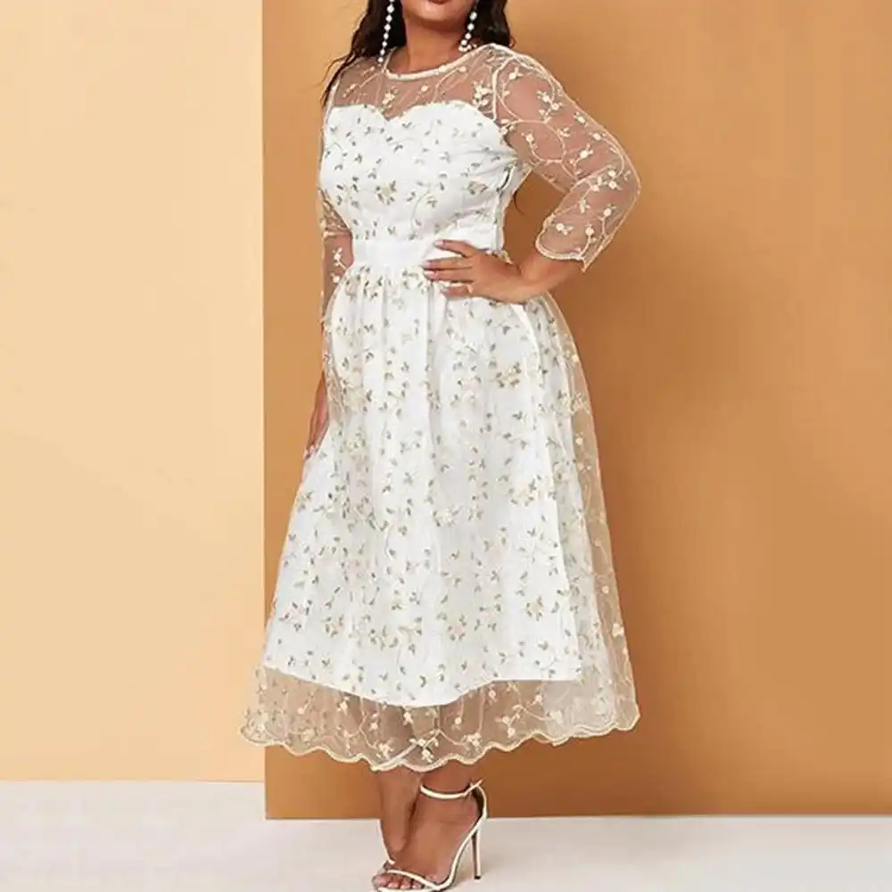 vestido branco de verão