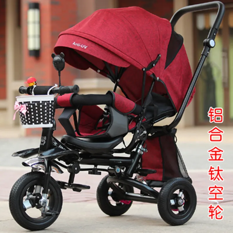 Поворотное сиденье детская коляска 3 в 1 складной портативный детский