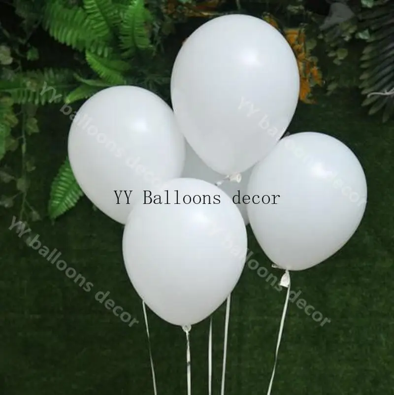 YY 70 шт воздушный шар гирлянда арочный комплект Белые Серебристые искусственные пальмовые шары для дня рождения свадьбы детский душ Suppies