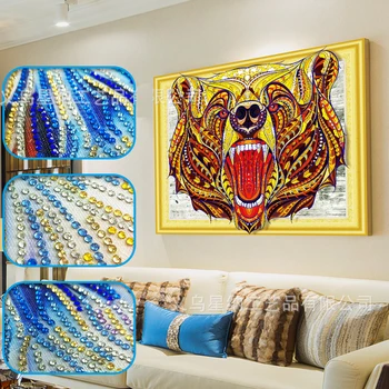 

Shaped Drill Diamond 5D DIY Diamond Painting Roaring Tiger Bear Diamond Embroidery Cross Stitch Rhinestone Mosaic Painting