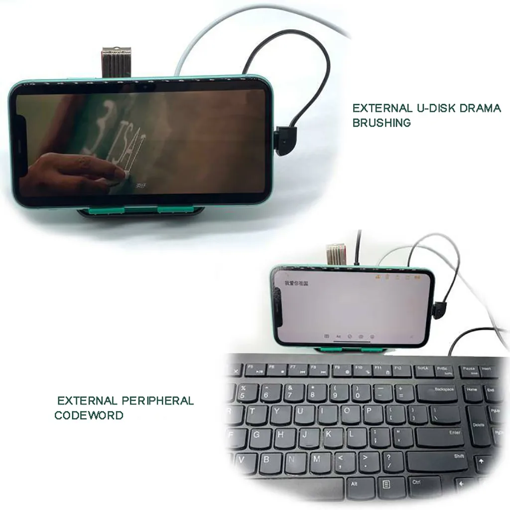 USB OTG Кабель-адаптер для подключения, совместимый с iPad и iPhone, удобный для передачи данных, Многофункциональный OTG адаптер