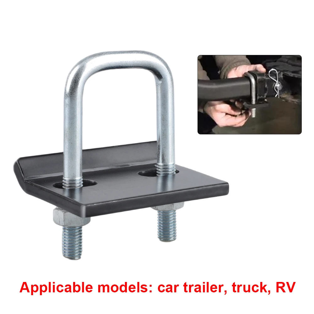 Universal U-Bolt Anti-Rattle Stabilizer Hitch Tightener Heavy Duty For Hitches Lock Down Clamp Towing ​Damper Coupler
