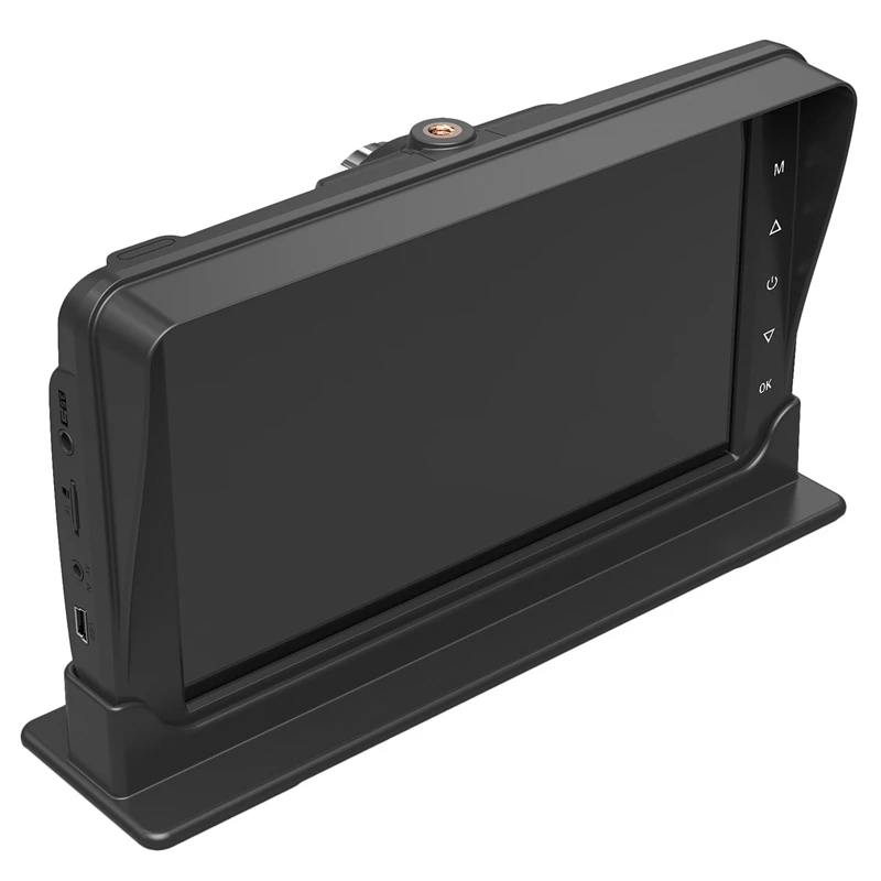 Горячие Новые 7 дюймов ЖК-дисплей проводной автомобильный монитор HD Дисплей проводной обратный Камера парковки Системы вождения Регистраторы для автомобиля зеркало заднего вида Мониторы для T