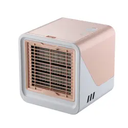 Розовые небольшие приборы для кондиционирования воздуха, usb-охладитель воздуха, мини-вентилятор, вентилятор для воздушного охлаждения
