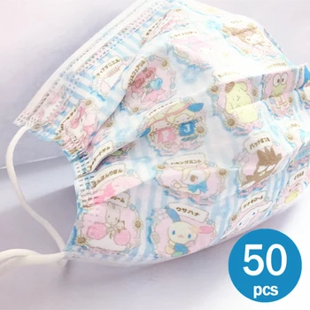 

Adult Face Mask Mascarilla Mascarar Cartoon Disposible 3 Ply Face Mask Filtration Dust Mouth mask