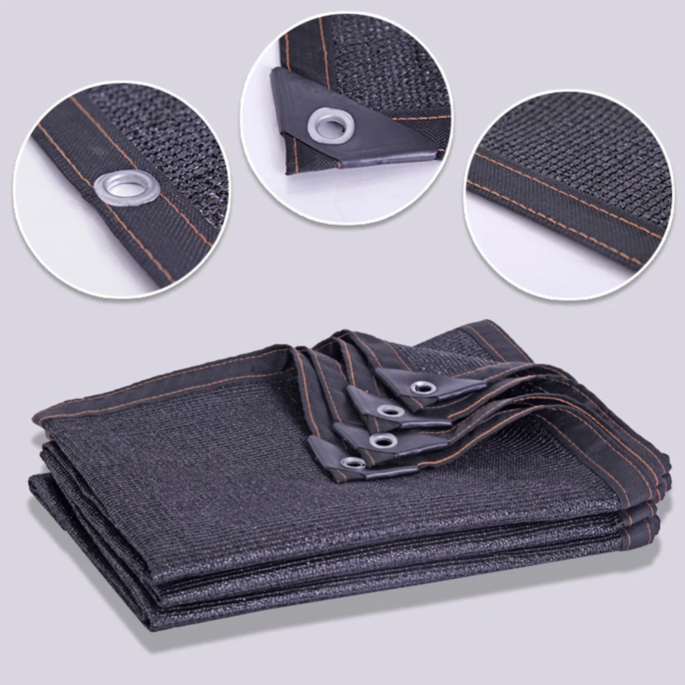 

Sunblock Shade Cloth Net Black Uv Resistant Garden Shade Mesh Tarp For Greenhouse Plant Flower Hade Net Shading Rate 65%-75%