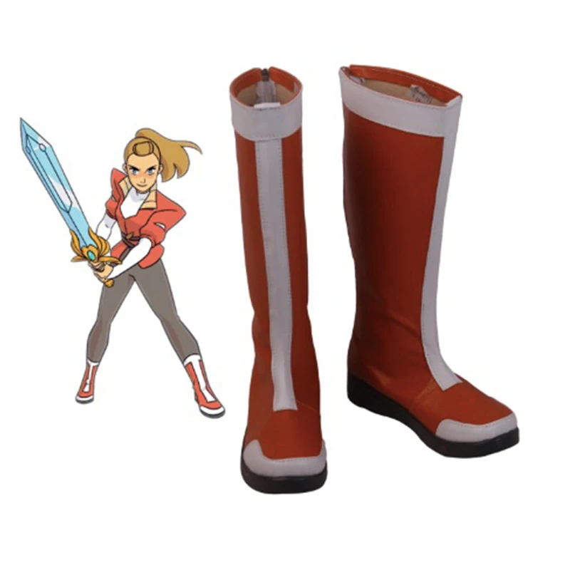 Anime Cosplay Shoes Princess Boots Adora Halloween Party Daily Leisure Game | Тематическая одежда и униформа
