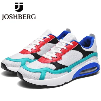 

JOSHBERG New Fashion Street Style Breathable Men Casual Shoes Plus Size Shoes Men Breathable Men Casual Shoes Calzado Hombre