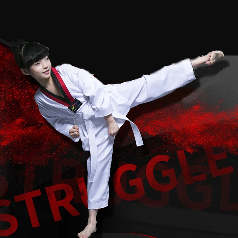 

Soft Kid / Aldut Taekwondo Uniform Kickboxing Tops Pants Set All Sizes-WTF Approved Durable Eco-friendly Healthy
