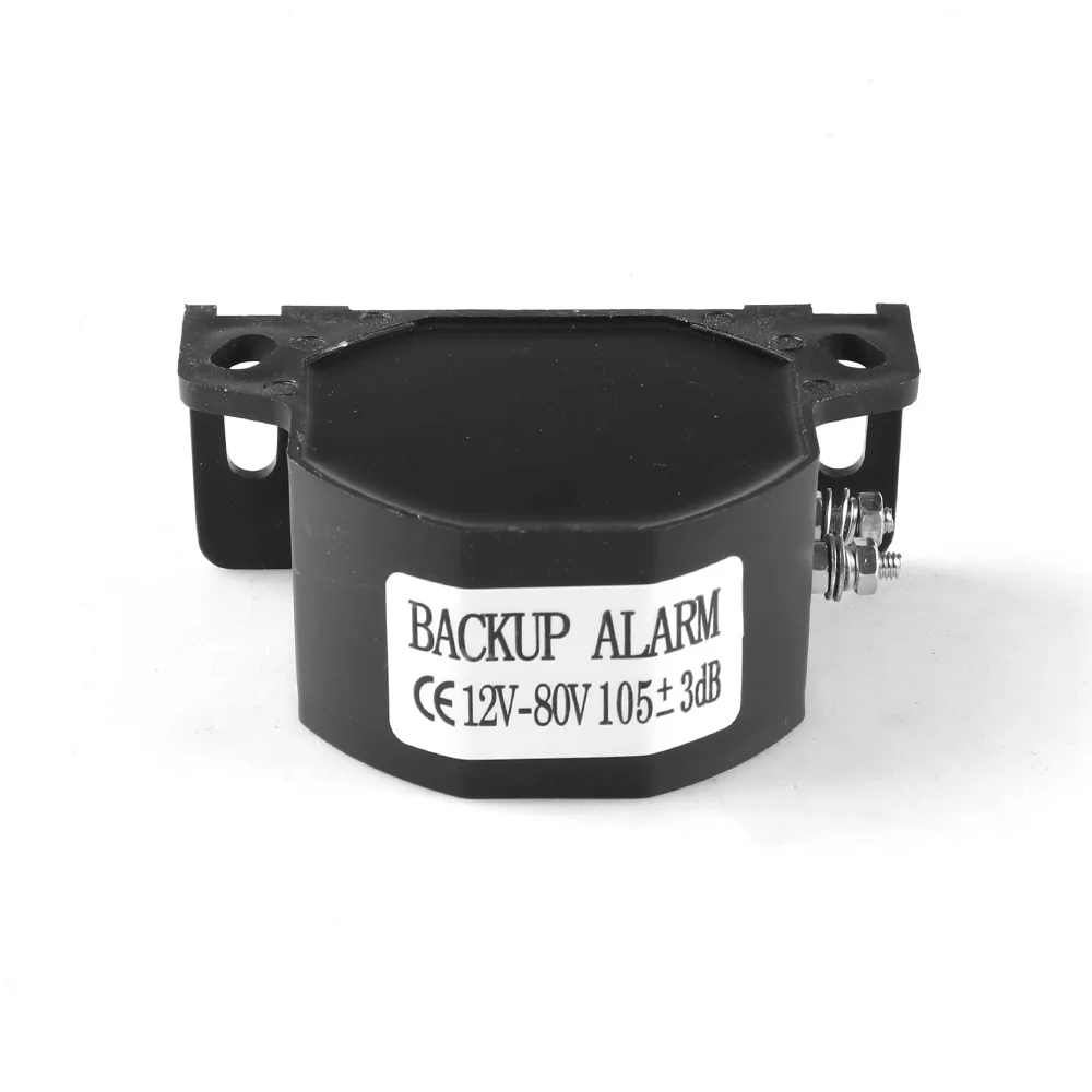105dB Decibel 12V Backup Siren Beeper Buzzer Sound Warning Alarm Car Truck Vehicle Horn for Vehicle Reversing Reminders
