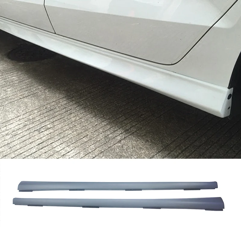 

Loyalty for AUDI A3 Sedan 2013-2019 Side Body Skirts Kit Cover Trim Frame ABS material Unpainted Car Accessorie Auto Styling