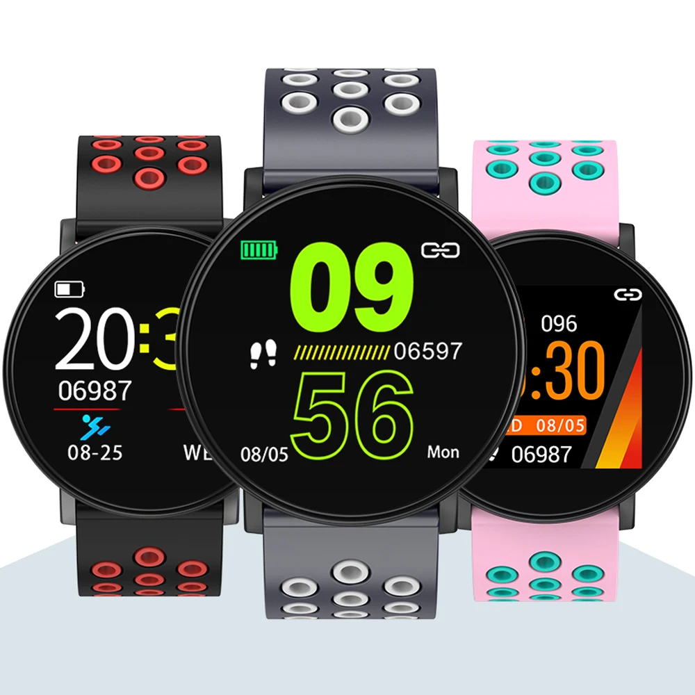 

Smart Watches Sport Smart Watch Men Women Waterproof Blood Pressure Heart Rate Monitor Bluetooth Smartwatch For Android IOS