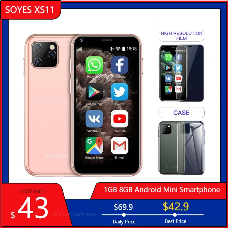 SOYES XS11 смартфон с 5 5-дюймовым дисплеем четырёхъядерным процессором MT6580A ОЗУ 1 ГБ