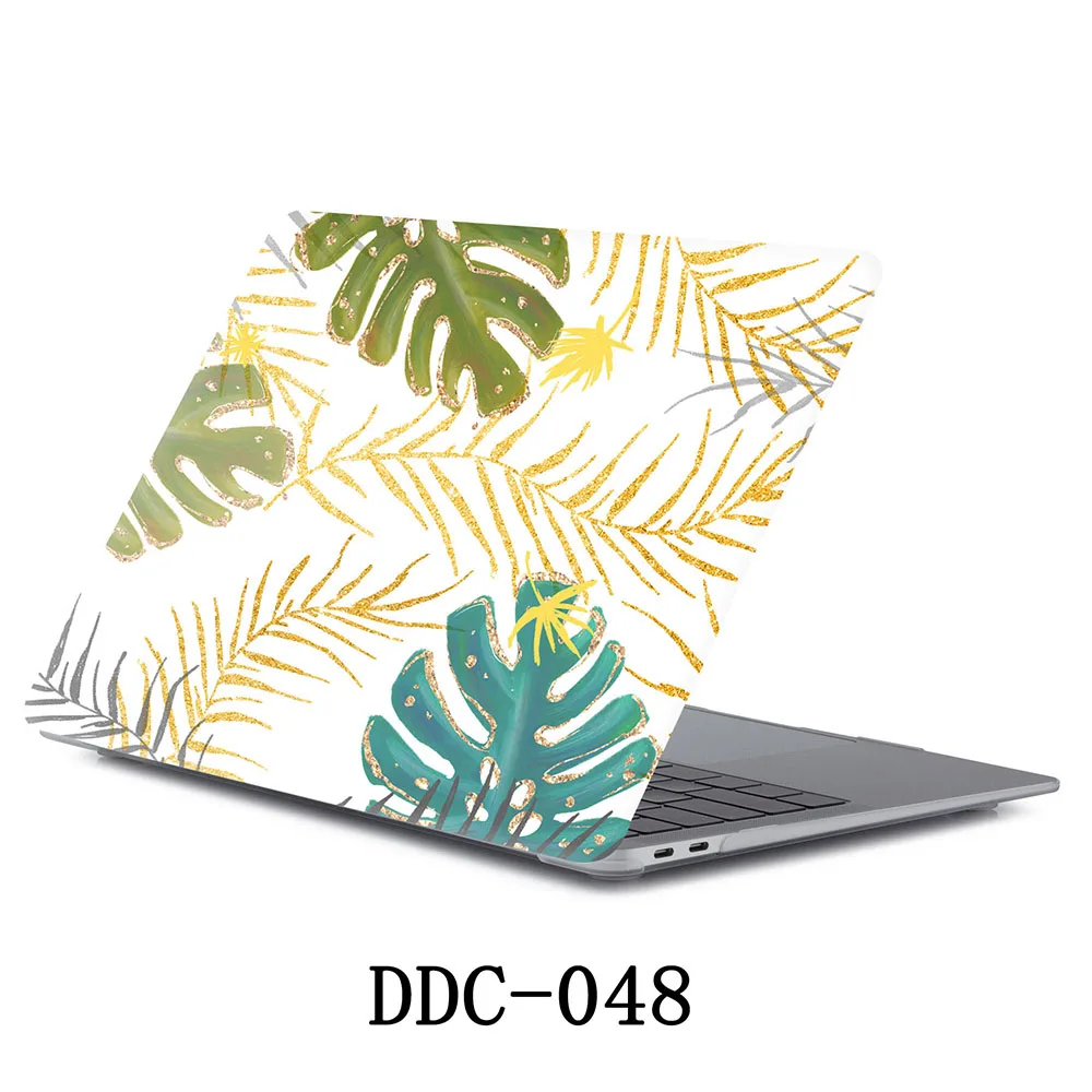 Жесткий чехол для ноутбука MacBook Pro13 Apple macbook Air13.3 12 15 A1932 A1989 A1708 A2179 A1707 A1466 с узором в