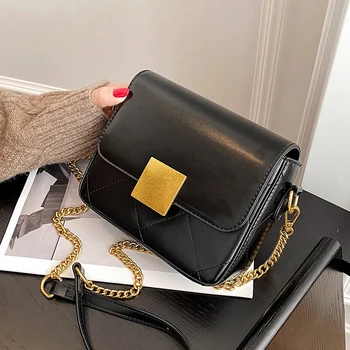 

New Sense of Quality Women's Pouches 2020 New Trendy Fashion Popular All-match Shoulder Crossbody Small Square Bag Flap a Single