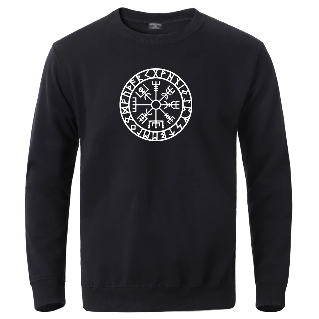 

Viking Compass Sons Of Anarchy Streetwear 2020 Male Winter Autumn Gone to Valhalla Sportswear Crewneck Top High Quality Hoodies