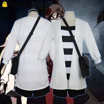 

Angels of Death Satsuriku no Tenshi Rachel Gardner Ray Cosplay Costume Jacket +T shirt + Shorts + Backpack School Girl Uniform