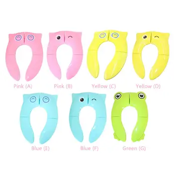 

Baby Travel Folding Potty Seat Toddler Portable Toilet Cushion Chair Pad