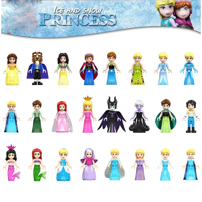 For Creator Friends For Girl Princess Emma Stephanie Mia Olivia Andrea Beauty Figures Building 
