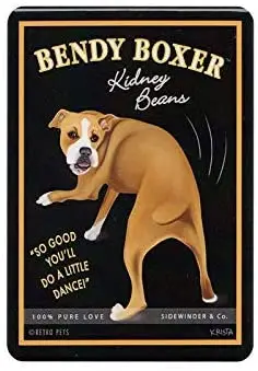 Серия животных Bendy Boxer металлическая жестяная вывеска товары для дома гаража бара