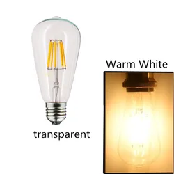 Vintage - Style LED Edison Filament Bulbs - Golden & Dimmable With 360 - Degree Illumination - 2W 220V (Warm white 2700K)