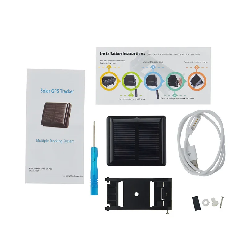 Big Animal Gps Tracker Rfv26+ 4000mah Solar Wifi Cattle Cow Sheep