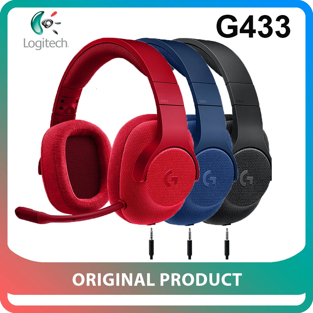 Logitech G433 Gaming Headset 7.1 Surround DTS