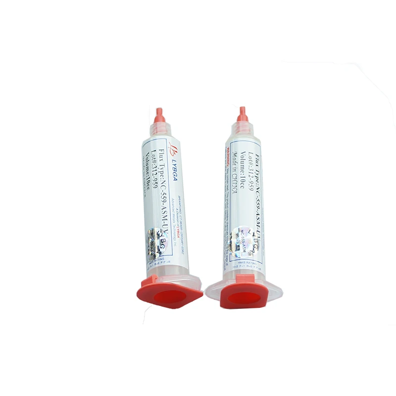LY 10cc NC-559-ASM-UV флюсовая паста бессвинцовый припой с иглами поршневой шприц клюшки