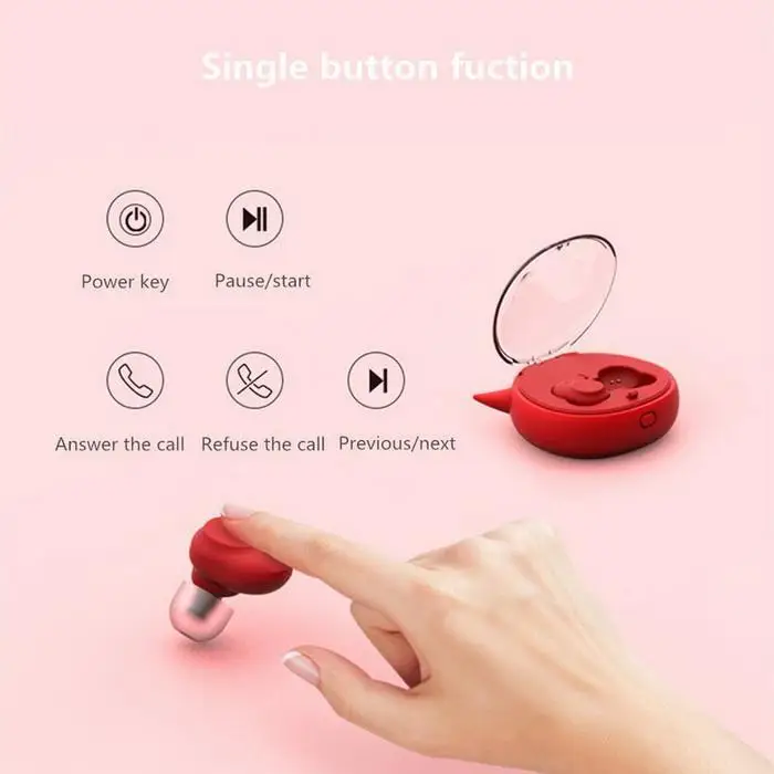 Мини невидимые Bluetooth наушники с зарядным чехлом бинауральные стерео наушники-вкладыши TWS Беспроводные спортивные наушники Hifi наушники
