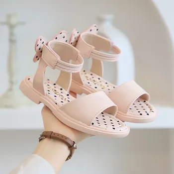 

Girls Sandals 2020 Bowknot Beach Sandals Shoes Princess Fashion Summer Shoes For Girl Kids Sandals