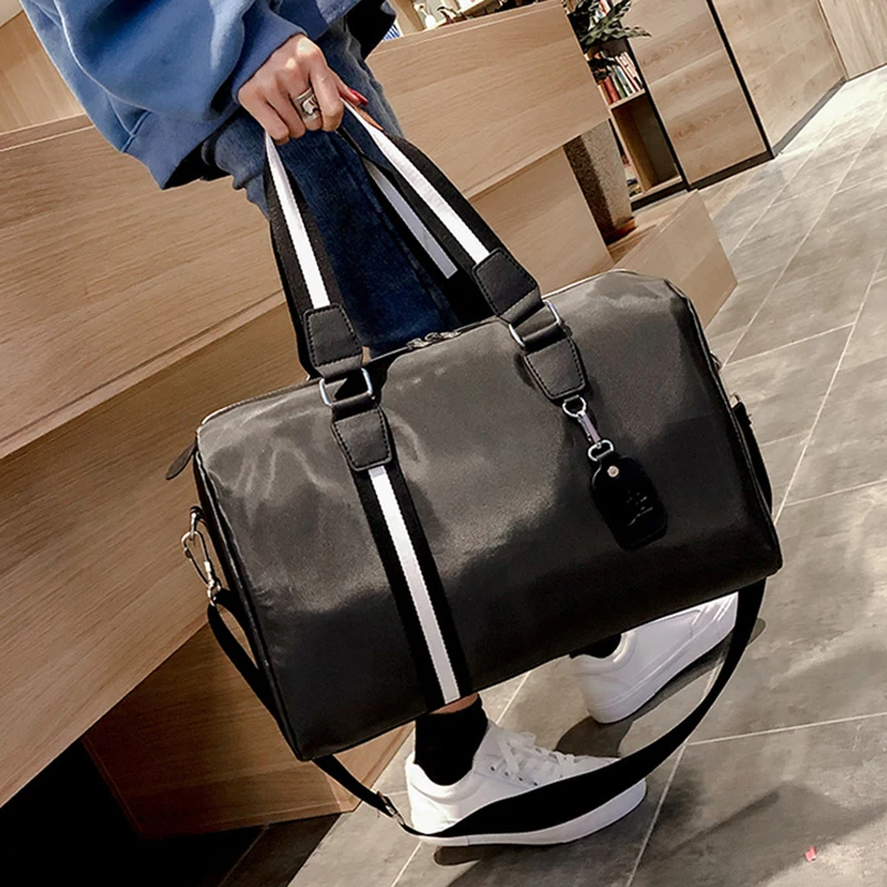 Women's Travel Yoga Handbags Training Sports Gym Bag Waterproof Fitness Shoulder Nylon Crossbody Bags Women Sac De Sport