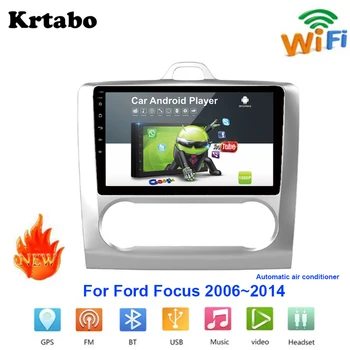 

Car radio Android multimedia player For Ford For Focus Automatic air conditioner Car touch screen GPS Navigation Support Carplay