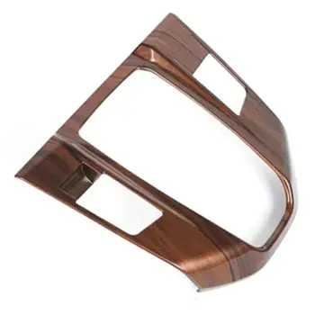 

ABS Gear Shift Trim Car Peach Wood Grain For Honda CRV CR-V 2017-2019 Parts Useful