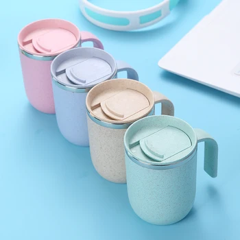 

Large Capacity Thermo Mug Coffee Set Travel Funny Nordic Stirring Couple Mug Minimalist Vasos De Vidrio Cute Cup Milk KK60MK