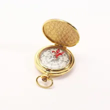 J35 металлический флип-Компас huai biao shi Открытый Портативный Компас с ночным светильник в подарок компас