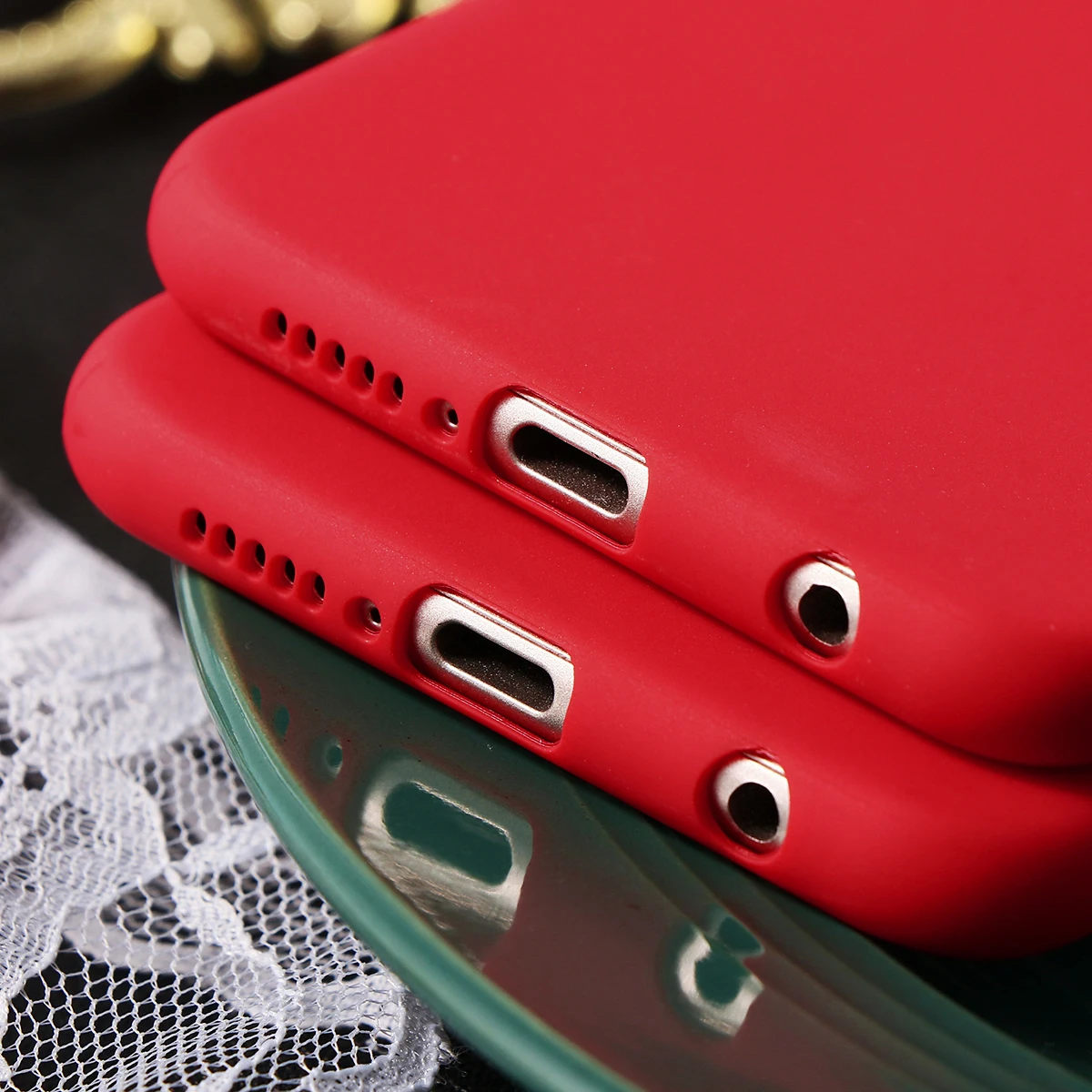 Чехол на Рождество и год для huawei Honor 10i 20i 8X View 20 9 10 Lite 9X 7A Pro 7X 7C Play Cartoon Red Candy Матовые чехлы