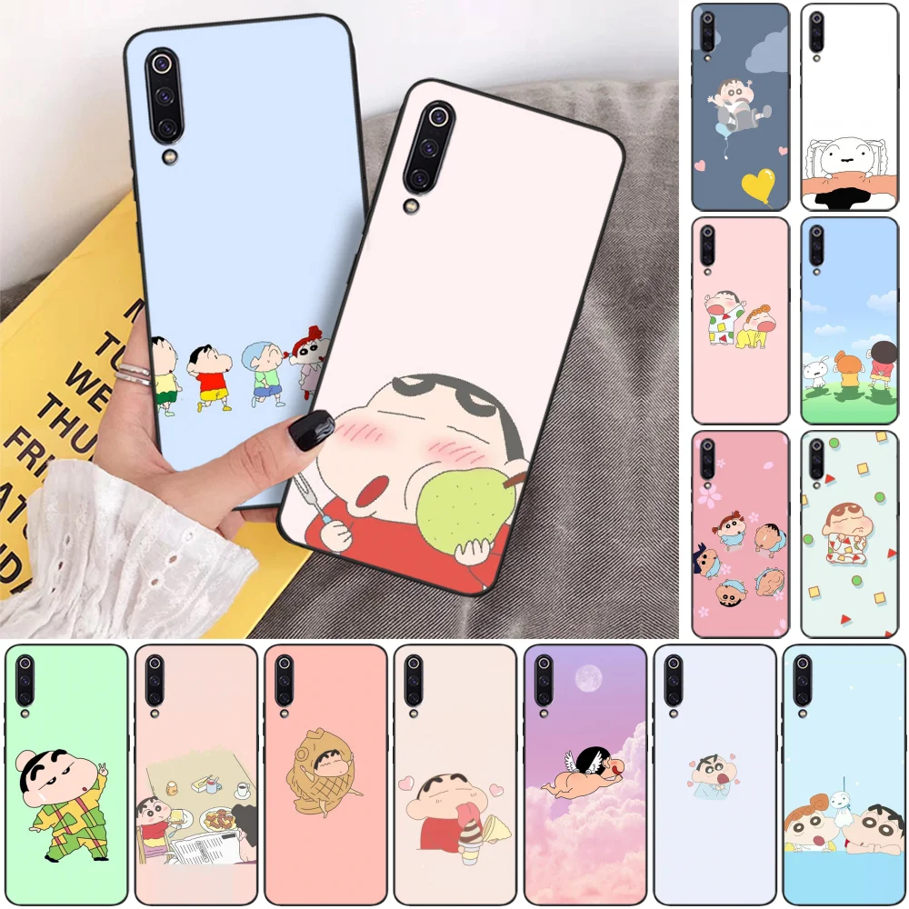 Мягкий силиконовый чехол для телефона из ТПУ BaweiTE Crayon Shinchan Xiaomi 8 9 se 5X Redmi 6pro 6A 4X 7 5plus