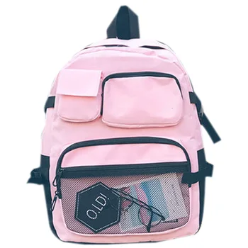 

Casual Shoulder Bag Female Fashion Simple Multi-Function Large Capacity Oxford Cloth Student Bag Computer Bag
