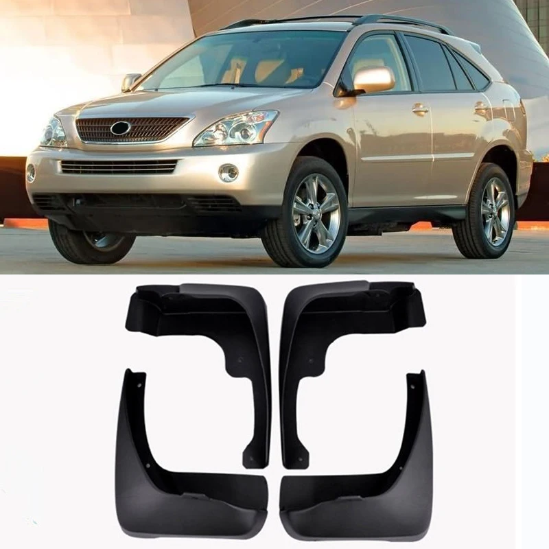Для Lexus RX RX330 RX350 RX400h 2004-2009 брызговики брызговик крыло брызговиков 2005 2006 2007 2008 автомобиля брызговик s