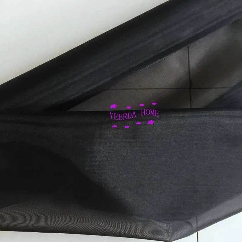 Black nylon mesh cloth dustproof filter screen 100 200 500mesh acoustic acoustic tuning horn earphone earphone net