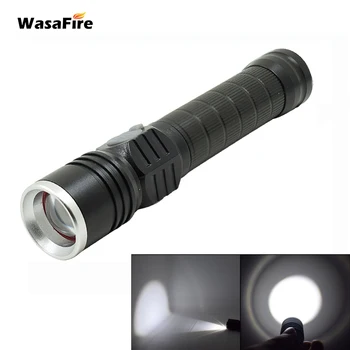 

Portable Military Flashlight Waterproof XM-L T6 Long Range Rechargeable LED Light Riding Hunting Torch Tactical Flashlight 18650