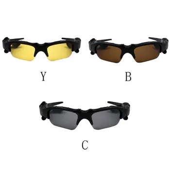 

Wireless bluetooth headset Sunglasses Headset Outdoor Sports Music Bluetooth Headphone Glasses With Mic