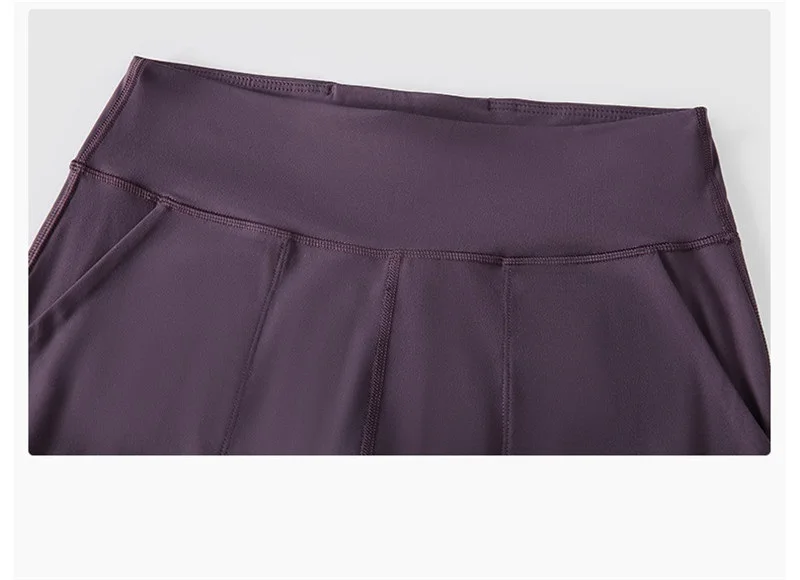 Lulu Women Sports Pants Slim Yoga Leggings Fintess Clothing Breathable Loose Drawstring Straight Tube With Pockets For Jogging