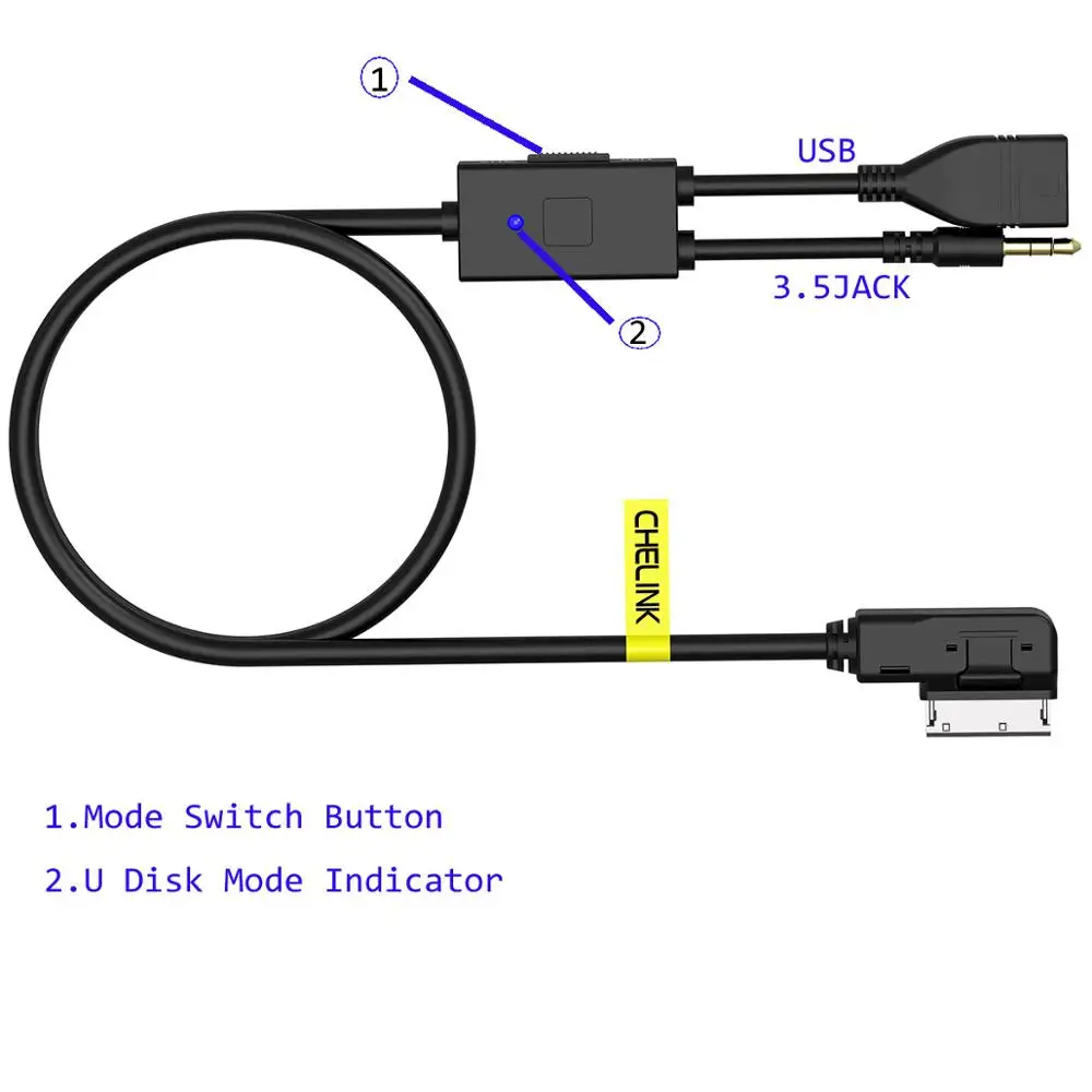 Автомобильный U диск USB кабель для зарядки и передачи данных стерео 3 5 мм аудио