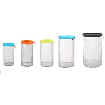 

Ultralight Mesh Storage Bag Outdoor Stuff Sack Drawstring Bag For Travelling Hiking Outdoor Sports