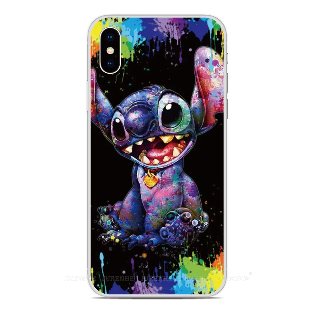 Прозрачный мягкий кремний TPU Fundas Stitch Ohana чехол для телефона для BQ Aquaris M4.5 E4 C X X2 Pro U U2 Lite VS V Plus E4.5 чехол