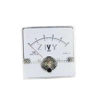 

DC 5V Square Analog Volt Voltmeter Panel Meter Gauge